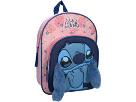 Růžový dětský batoh Stitch Likewise