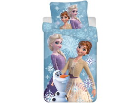 Ložní povlečení Frozen Anna, Elsa a Olaf